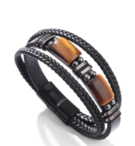 Son's Tiger Eye Keepsake Bracelet - LA MAISON DES KDOS