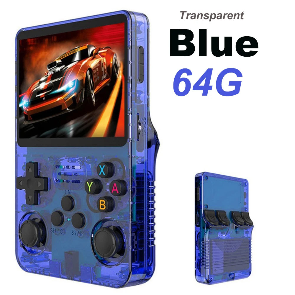 BOYHOM 256G/128G/64G R36S ARKOS 2.0 Console de jeu Portable rétro écran IPS 3.5 pouces, lecteur de jeu de poche Portable pour enfants cadeau - LA MAISON DES KDOS
