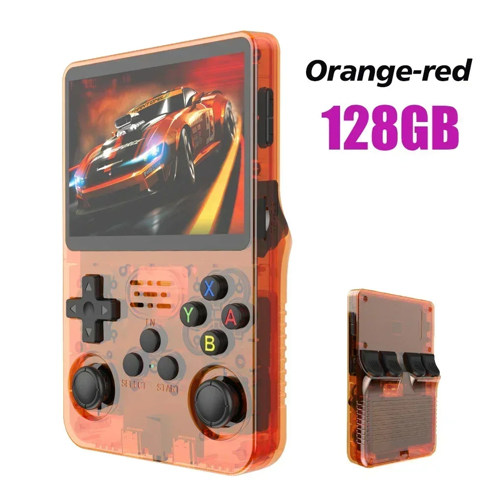 BOYHOM 256G/128G/64G R36S ARKOS 2.0 Console de jeu Portable rétro écran IPS 3.5 pouces, lecteur de jeu de poche Portable pour enfants cadeau - LA MAISON DES KDOS