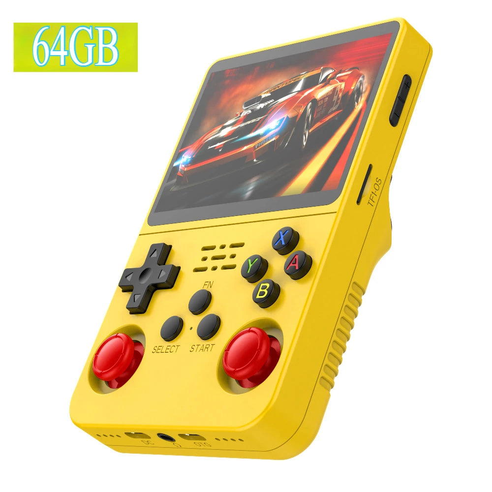 BOYHOM 256G/128G/64G R36S ARKOS 2.0 Console de jeu Portable rétro écran IPS 3.5 pouces, lecteur de jeu de poche Portable pour enfants cadeau - LA MAISON DES KDOS