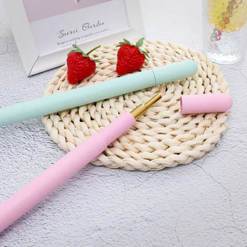 Ensemble de pailles en acier inoxydable 18/10, paille métallique de qualité, paille à boire réutilisable avec brosse de nettoyage, boîte Portable, accessoire de fête pour Bar - LA MAISON DES KDOS