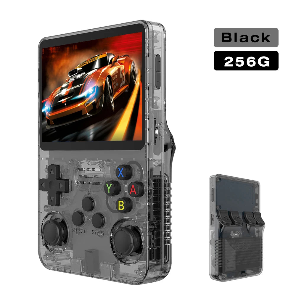BOYHOM 256G/128G/64G R36S ARKOS 2.0 Console de jeu Portable rétro écran IPS 3.5 pouces, lecteur de jeu de poche Portable pour enfants cadeau - LA MAISON DES KDOS