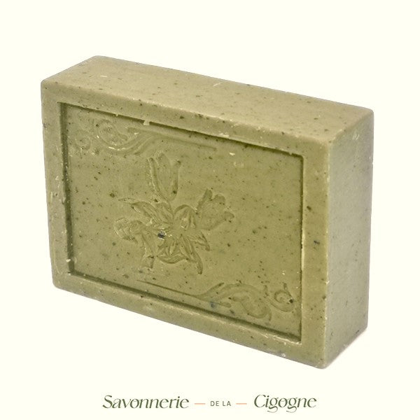 Savon d'Alep ornementé à l'huile de nigelle 100g-3