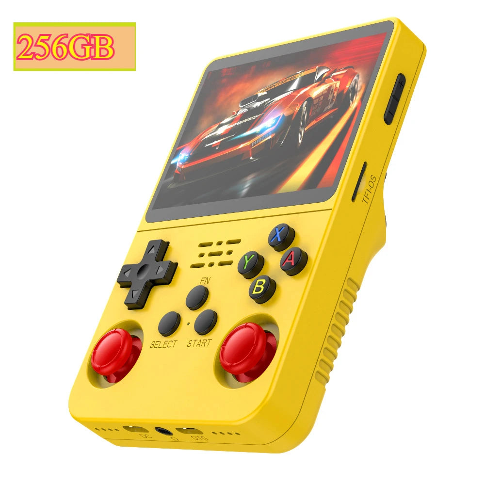 BOYHOM 256G/128G/64G R36S ARKOS 2.0 Console de jeu Portable rétro écran IPS 3.5 pouces, lecteur de jeu de poche Portable pour enfants cadeau - LA MAISON DES KDOS
