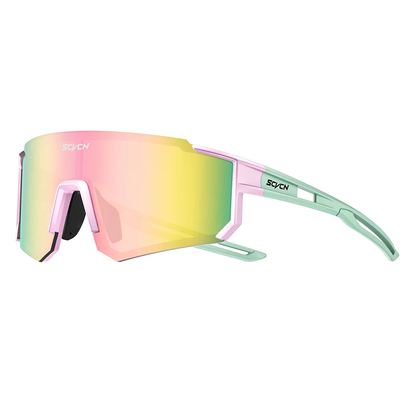 SCVCN femmes sport lunettes de soleil rose mode cyclisme lunettes pour hommes rue nuances conduite UV400 vélo vélo randonnée Golf Baseball - LA MAISON DES KDOS