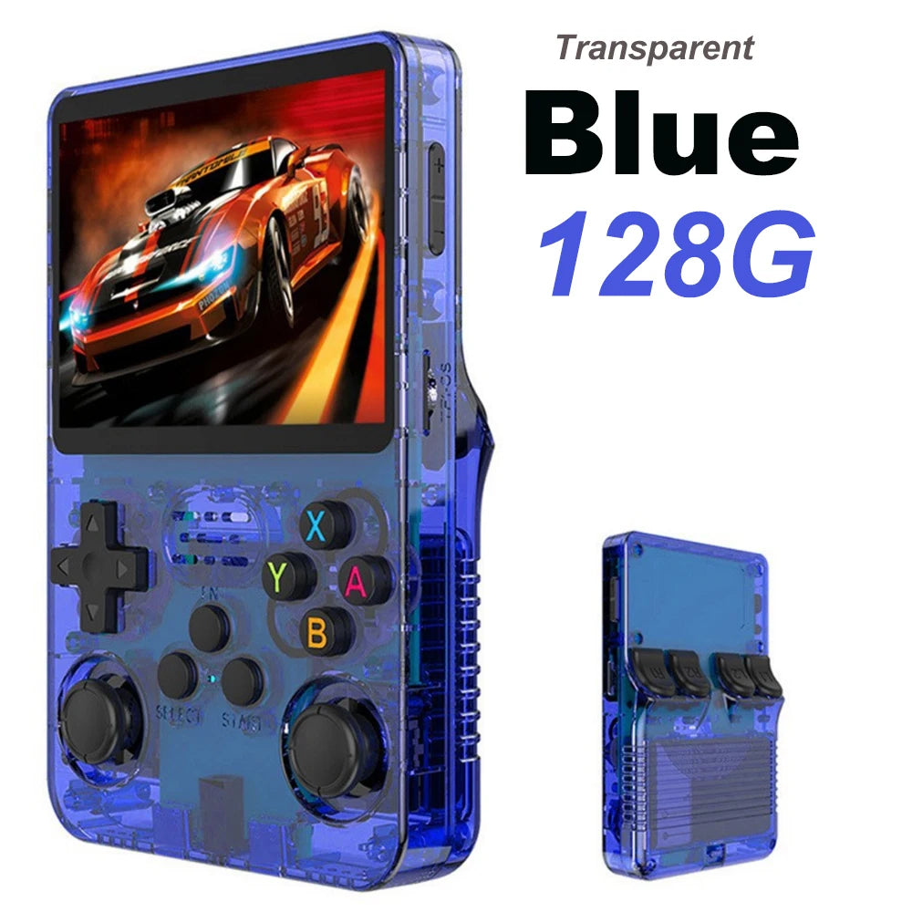 BOYHOM 256G/128G/64G R36S ARKOS 2.0 Console de jeu Portable rétro écran IPS 3.5 pouces, lecteur de jeu de poche Portable pour enfants cadeau - LA MAISON DES KDOS