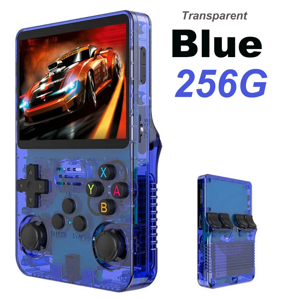 BOYHOM 256G/128G/64G R36S ARKOS 2.0 Console de jeu Portable rétro écran IPS 3.5 pouces, lecteur de jeu de poche Portable pour enfants cadeau - LA MAISON DES KDOS