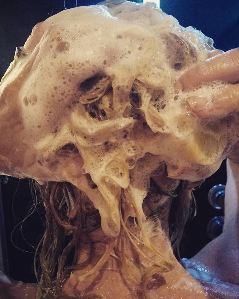 Organic Certified Spa Noir - Solid Shampoo with activated charcoal - 60g-2