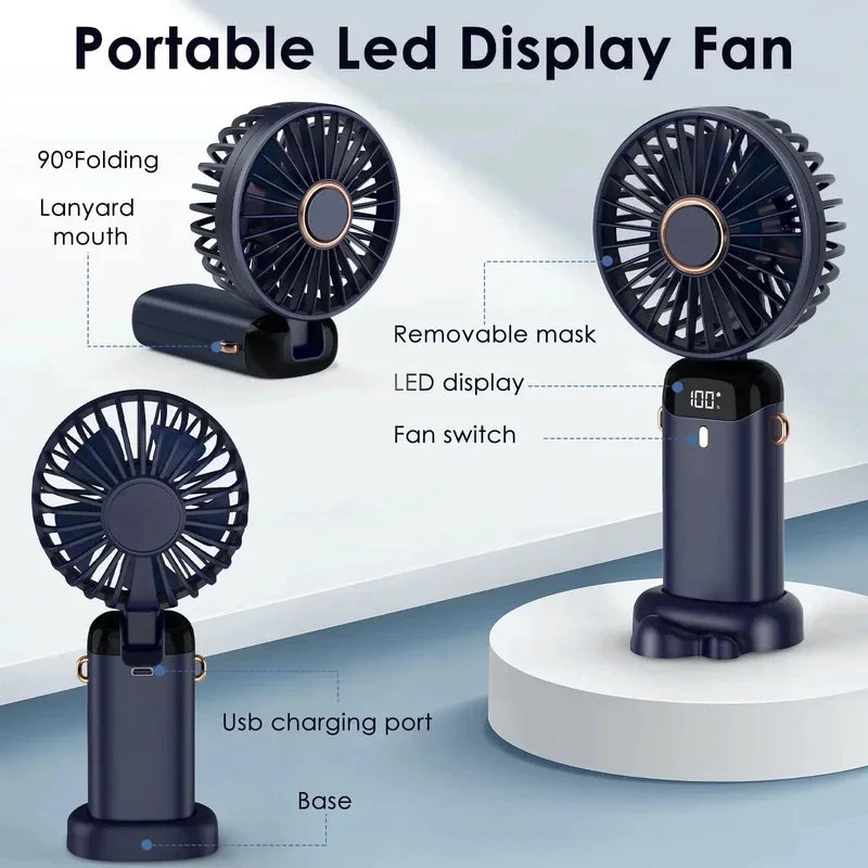 Ventilateur de Cou Portable Rechargeable USB - LA MAISON DES KDOS