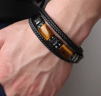 Son's Tiger Eye Keepsake Bracelet - LA MAISON DES KDOS